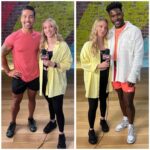 Liz Trinnear Instagram - Like many, I am OBSESSED with my Apple Fitness+ community. This ultra inclusive platform has helped me not only close my rings but feel strong, confident and empowered no matter which class I take (yes- even in the dance classes lol). I have been a day 1 supporter of the platform and when I was invited to take an exclusive look at the studios with @etalkctv I jumped at the opportunity! I got to catch up with two of my OG fave trainers @kyleardill and @tyrelldesean and tour the one of a kind facility. Check out Etalk’s YouTube page for our behind the scenes look at @applefitnessplus Los Angeles, California