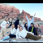 Liz Trinnear Instagram - Had SO much fun at @misslauramoses bachelorette! (So much fun it took me a week to recover and make this post🥴). Couldn’t be happier for her and @matthewstylist to tie the knot next month 😭💕👰🏻‍♀️🤵🏼‍♀️. If you haven’t been to Sedona, AZ, add it to your bucket list! They say “you are who you surround yourself with” and this group was full of the kindest, most hilarious and friendly people out there. Sums up Laura pretty perfectly 🥰 Sedona, Arizona