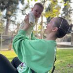 Liz Trinnear Instagram - October 👶🏼🍁🍂🎃 Los Angeles, California