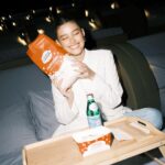 Liza Soberano Instagram - Had a blast at the launch of the first @tempurph cinema in Uptown Mall BGC!! 🛏️ We had the grandest experience laying down on the adjustable Tempur beds and pillows all while eating yummy snacks and watching The Marvels. Thanks for having me @tempurph and @megaworldcinemas, can’t wait to be back!!! 🍿 Make-up: @antheabueno Hair: @iamantoniopapa Styled by: @stylizedstudio Photos by: @meetkeso