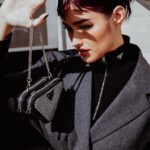 Liza Soberano Instagram - Kickstarting Milan fashion week with @prada 🖤 #PradaSS24 @louislane7 @mickeysee @renzpangilinan Milan, Italy