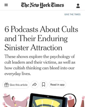 Lola Blanc Instagram - Oh fuck we made the New York Times! @trustmepodcast @meaganelizabethgrainger @stevedelamater