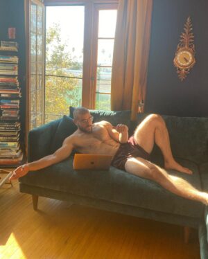 Lola Blanc Instagram - Two years ago today, @jack_bedrosian and I went on our first date. He immediately struck me as kind, and funny, and well-read for a guy who looked like he was in the military. I thought he might be a keeper, even if he talked a bit slowly for my taste. Guess I was right because a year and change later, he moved in. And let’s be real: the first couple of months sucked. But we worked out (most of) the kinks, and now living with Jack is like getting to go on a tiny vacation with my best friend every night. There’s no one I’d rather let steal all my dude friends, and watch highbrow cinema/lowbrow entertainment with in bed, and explore all the food/art/creative/travel/social/[redacted] possibilities this world has to offer. Love you @jack_bedrosian, and happy early birthday. Here are some of my favorite photos of you from the past year, including many with small cute things. #godbod