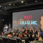 Lola Blanc Instagram - I feel so lucky that I get to have these memories from @fantasiafestival to conjure up and tell boring stories about when I’m old and washed up and reminiscing about the good old days. It was incredibly nerve-wracking reading my first piece of fiction out loud on a stage next to such formidable writers in the Haunted Reels collection, and screening @pruningfilm in the most insanely good shorts block I’ve ever seen, but was it worth every second of anxiety? Yeah duh. Love my people, love this community. I even love that awful Airbnb because of who was in it with me. Thanks for taking me in and humoring my outfits, friends. And go buy the book! Fantasia International Film Festival