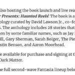 Lola Blanc Instagram - Thrilled to announce that not only will @pruningfilm be screening at @fantasiafestival on July 30th, but I’ll also be reading a page of my short story at the launch of Haunted Reels, our horror community short story collection spearheaded by @davidlawsonjr, on the 29th! If you’ll be in Montreal, come watch the film and hear me tell a very gross story alongside a bunch of people who are much cooler than me. ✂️ PRUNING Director: 👋🏻 Writers: 👋🏻 and @germyradin Starring: @madbrew @peyton_kennedy @germyradin Featuring: @akilahh @bengleib @betsyboobop @jack_bedrosian @avitalash Produced by: @nick.paskhover @runawayroo With @rusticfilms @davidlawsonjr @aaronmoorhead @justinhbenson 1st AD: @itsryantaylor Cinematography: @sonjatsypin 1st AC: @duy.a.nguyen 1st AC: @torinb 2nd AC: @makeitrayner 2nd AC: @tannercharn Camera package: @panavisionofficial 🙏🏻🙏🏻 Steadicam: @jaron_tauch_soc Camera operator: @adamleene Gaffer: @thomassigurdsson Gaffer: @tatemccurdy BBE: @bluesandalviews BBE: Carlos Mauricio Ortez BBE: @loganwade Set lighting technician: @aebon_inc Key grip: @ihavethedinero Key grip: Shawn Anderson Best boy grip: Alex Laudeman Best boy grip: @utnoframes Grip: @collingallivan Grip: Glenn McDougald Grip: Sean Carr Balloon light technician: @arendterik Production design: @imbeingsocial Art director: @hopelesslypoor Lead person: Jonathan Rodriguez Set dressers: @onlycaso @middlenamemoki @alexsantospirito Sophie Cohen Versace Conradt Drew Wall Costume designer: @hayleymccune Costume assist: Tess Tingloff Hair: @phil_nathaniel Wig & hair stylist: @maryeczech Wig maker: @amandamillerwigstudio Makeup & SFX: @catcalico Makeup: @crystallozada Creature designer: @gregaronowitz 2nd AD: Tom Richmond Production sound: @wymenga Production sound: @jerobinson PA: @dysalexic Edited by: @babybyson @amillionians Sound design/mixing: @joestockton Original music: AJ Nilles Colorist: @connorjbailey VFX artist: @theninjabadass Exec producers: @madbrew, @dblackanese, @elia_petridis Associate producers: @eyesbig2, Brian Huff, George Bradshaw