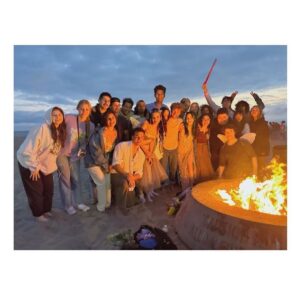 Lori Mae Hernandez Instagram - Happy Birthday to the lovely @iamlilimar and @galilealasalvia !!!!! What a wonderfully whimsical day! ✨🧚‍♀️🦄 #fairycore #beachday #curlyhair
