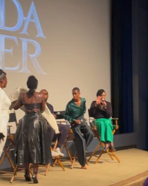 Lori Mae Hernandez Instagram - WOW!!!!!!!!!!! OH MY GOD!!!!! I want to say more but I can’t!!!!!!!! November 11th!!!!! Black Panther Wakanda Forever at the WGA!!!!!!! 10/10!!!!!!!!! Made me cry!!!!!!!!! #nospoilers #blackpanther #wakandaforever #wga #marvel