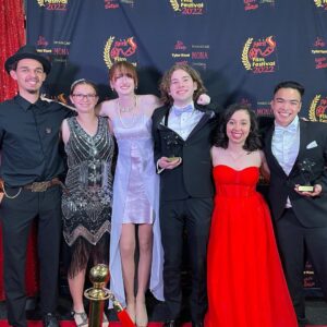 Lori Mae Hernandez Instagram - This was an incredible night! I made SIX short films over a year and what a great way to premiere them with such wonderful people! I’m gonna post more about them and can’t wait until everybody can see them! I couldn’t have done it without everybody involved! ❤️❤️❤️❤️🤩🤩🤩🤩🎥🎞🎬✨ #spiritfilmfestival #spiritfilmfest #MySoldier #SixStrings #Mona #LovesARacket #brokenlegs #TylerKent #Zombees