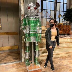Lori Mae Hernandez Instagram - Part 2 of icarly posts!!!! These people are hilarious!!!! And have really made an awesome set to be on!! 
1.) Jerry Trainer is hilarious and no one is better fit to play spencer
2.) Phil Lewis is one of my favorite directors I’ve ever worked with and one of my favorite actors I’ve seen!!!!
3.) it’s the robot!!!!!!!!
4.) love these people and let’s just take a moment to appreciate the shoes 
5.) that is the cutest most professional little pup I’ve ever seen!! 
.
#icarly #icarlyreboot #obsessed #paramountplus #onset
