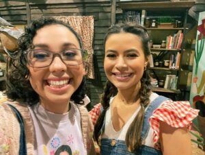 Lori Mae Hernandez Instagram - I can not stress to you enough how fun this was to film!!!! I am OBSESSED with these people!! And I mean come on! That apartment is totally iconic!!!! If you haven’t seen it yet, I’m in the first episode of season 2! 🤩#livingthedream #icarly #paramountplus #obsessed #onset