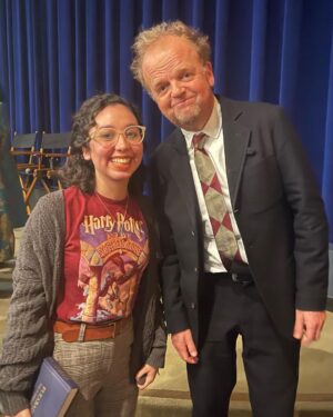 Lori Mae Hernandez Instagram - THE STARS WERE OUT TONIGHT!!!!! Toby Jones!! Olivia Coleman!! Colin Firth!! Tanya Moodie!! This is incredible group of people!! Between them credits include Harry Potter, Marvel, Star Wars, Mama Mia, Fleabag, Sherlock, the Favourite, Pride and Prejudice, King’s Speech!!!!!!!! And so much more!!!!!!!!!! Together they are all in the beautiful film @empirelightfilm !!!!!! 🤩🤩🤩🤩#empireoflight #oliviacolman #tobyjones #colinfirth #tanyamoodie #harrypotter #dobbythehouseelf #dobby #captainamerica #mammamia #sammendes #fleabag #sherlock #michealward