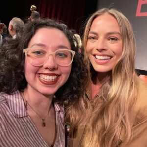 Lori Mae Hernandez Instagram - Oh my goodness!!!!! What a super cool night!!!! All of these people were so kind and welcoming and exactly how you would want them to be!!!! 😁🎥 #babylon #babylonmovie #margotrobbie #bradpitt #tobeymaguire #jovanadepo #diegocalva #lukashaas