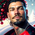 Lucas Lucco Instagram - Não tirei foto de natal. Recorri a AI 🥲