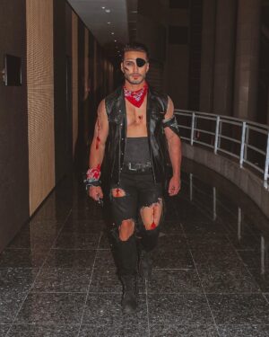 Lucas Viana Instagram - O pirata tá on 🏴‍☠️🔥 Produção irada para um evento incrível! Valeu demais 👊🏻 @wotch.io 

Make artística: @artedecrauf 
Foto: @ernestoandradephoto