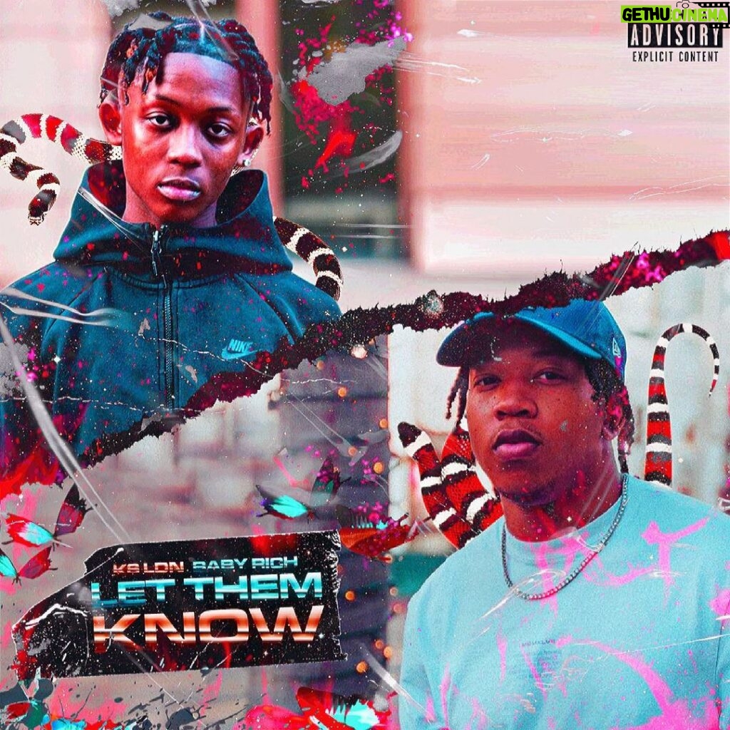 LuckyDesigns Instagram - “Let Them Know” @officialksldn @babyrich__ 🦋✨🐍 (unofficial cover) made by me❗️[📸: @miapfilms & @skylerfinch]