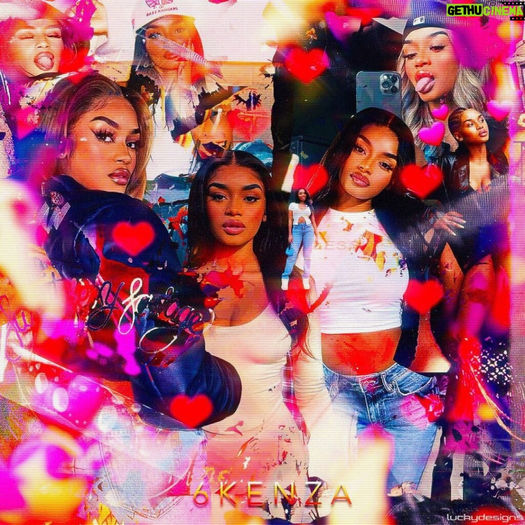LuckyDesigns Instagram - @6kenza artwork 💫✍️ made by me 💕 ©️luckydesigns 2021 🌐