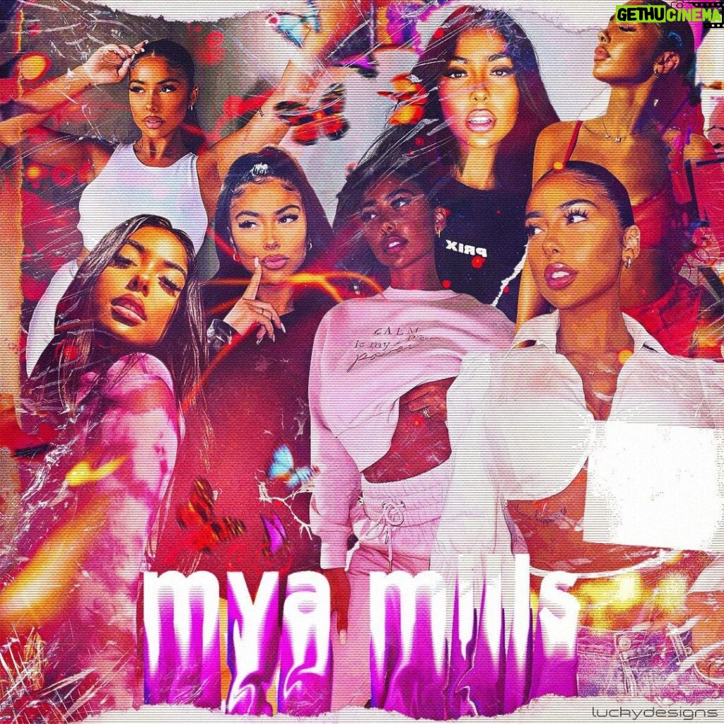 LuckyDesigns Instagram - artwork for @myamills 💕💫 “made by me” • ©️luckydesigns 2021 🌐✍️