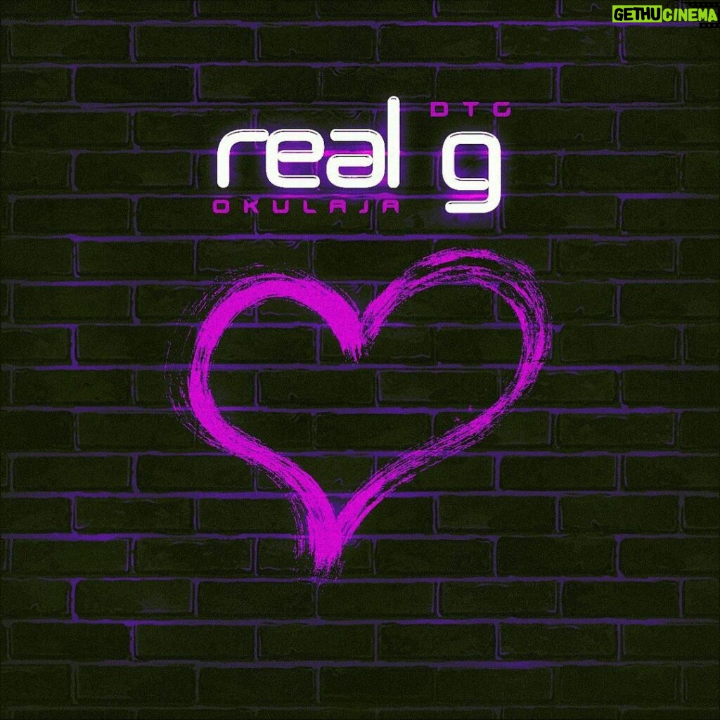LuckyDesigns Instagram - REAL G @okulaja_ @dtgyeahyeah ❤️ Cover Art ©️luckydesigns 2021 🌐