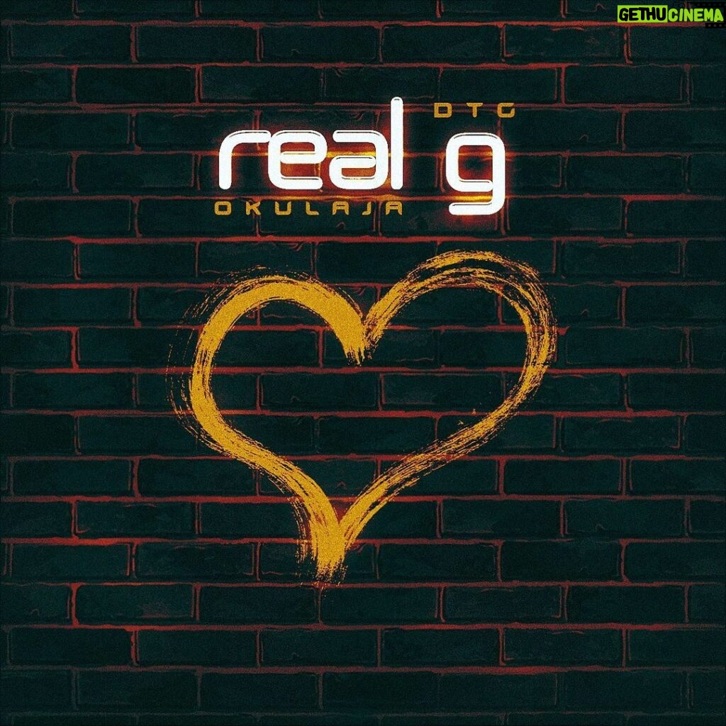 LuckyDesigns Instagram - REAL G @okulaja_ @dtgyeahyeah ❤️ Cover Art ©️luckydesigns 2021 🌐