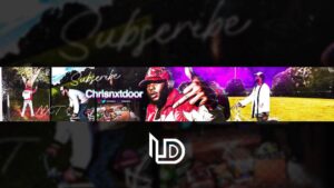 LuckyDesigns Instagram - YouTube Banner for @chrisnxtdoor_ • 📸 Images/Shot by @vintxhge