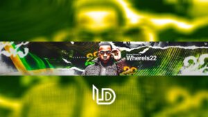 LuckyDesigns Instagram - YouTube Banner for @michaelraineyjr  @whereis22 

Made this for fun testing out some new gradients and stuff on photoshop nowadays.