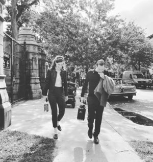Lucy Fry Instagram - Stella season 3 
I love our Godfather of Harlem fam so much. It’s been beautiful to be together again making this show 
📸 @yuluminati