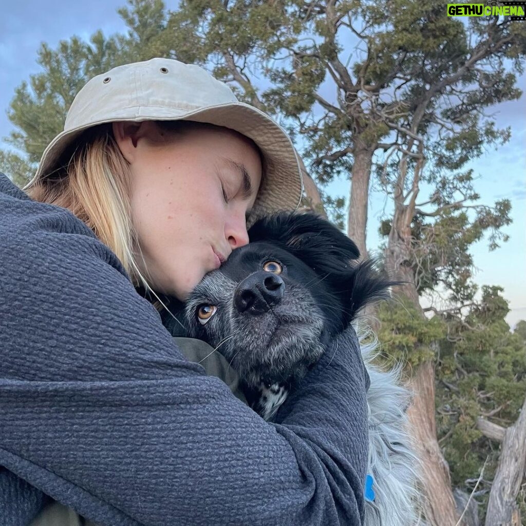 Lucy Fry Instagram - A furry love story 🐕