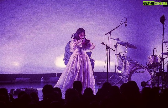 Lucy Loone Instagram - was so blessed to have been able to play at the historic hollywood forever cemetery last friday ♥︎ it warmed my heart to share this night with my loved ones. thank you @jazminbean & thank you to everyone who came out and showed love. {📷 by: @carlpocket}