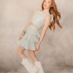 Lucy Paez Instagram - The Only Way To Achieve The Impossible✨🦋✨… Is To Believe It’s Possible!! ☁️☁️☁️ ▪️ ▪️ ▪️ #aliceinwonderland #thedaughter #fashionstyle #dreambig #younghollywood #actresslife #mylifestyle #tweenfashion #fashionphotography #makeithappen #yougotthisgirl #hereicome #followyourdreams #shinebright #mymagicalmoments #lucypaezofficial