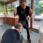Ludacris Instagram - When the Rick Owen’s Boots Are Water Proofed You’re Prepared For Any Flood 🤣 SUITED & BOOTED Universal Studios