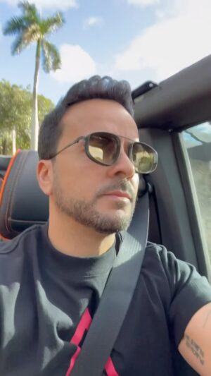 Luis Fonsi Instagram - El día está pa’ cantar clásicos a todo pulmón y que la gente me mire mal!!! 😂🤷🏻‍♂️🚙.