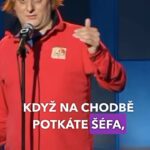 Lukáš Pavlásek Instagram - Jak mluvit se šéfem. #sef #zamestnanec #firma #prace #triky #standup #standupcomedy #humor #lukaspavlasek #nastojaka #comedyclub #standupshow #standupspecial #prijdnazivo #predstaveni #live #prijdnapredstaveni #planetaslepic #kdoneplacenenicech #divadlo #klub #publikum