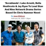 Luke Arnold Instagram - Come out to the Scrublands! We’ll get together, have a few laughs! Excited to be slipping into the shoes of Martin Scarsden to uncover the mysteries of Riversend with @bellaheathcote @jayryanofficial and @greg_mclean_ for @stanaustralia.