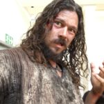 Luke Arnold Instagram - Stumbled over some behind-the-scenes Black Sails selfies that I might as well share ☠️ We have ‘Sandblasted Silver’ ‘Stuntman Silver’ ‘Sexy-time Silver’ and ‘Skinny-ass Silver’