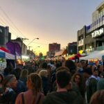 Luke Arnold Instagram - Good to be home #johnstonstreetfiesta #Melbourne