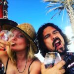 Luke Arnold Instagram - 🇦🇺+🏴󠁧󠁢󠁳󠁣󠁴󠁿 in 🇬🇷 = 🌋