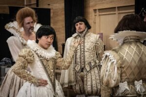 Luke Arnold Instagram - One last time taking to the stage with these legendary lunatics! A perfect cast of kind and generous souls. Such silliness! Such fun!