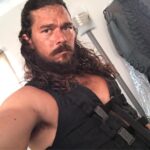 Luke Arnold Instagram - Stumbled over some behind-the-scenes Black Sails selfies that I might as well share ☠️ We have ‘Sandblasted Silver’ ‘Stuntman Silver’ ‘Sexy-time Silver’ and ‘Skinny-ass Silver’