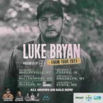 Luke Bryan Instagram - All #FarmTour2023 shows, including the newly announced Michigan show, are on sale NOW! Get your tickets and we’ll see YOU out on the farm. #HeresToTheFarmer
