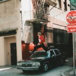 Luke Hemmings Instagram - some photos from the Starting Line video, shot Downtown LA late june