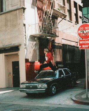 Luke Hemmings Instagram - some photos from the Starting Line video, shot Downtown LA late june