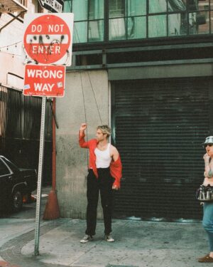 Luke Hemmings Instagram - some photos from the Starting Line video, shot Downtown LA late june
