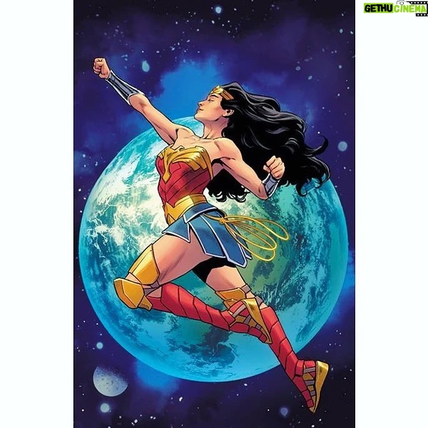 Lynda Carter Instagram - This is the only home we’ll ever know, so treat it kindly. Happy Earth Day 🌎 #earthday Art by @travisgmoore