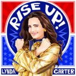Lynda Carter Instagram - There’s only one world. Let’s make it a better one. RISE UP, an anthem to preserve democracy, is an original song I wrote with John Jarvis. Streaming 11/10. Pre-save the song at my link in bio! Gorgeous cover art by @sannalegan #newmusicfriday #coverart #activism #riseup Washington D.C.