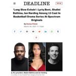 Lyriq Bent Instagram - Excited to announce joining the cast of a new series on Spectrum, “Slow Long Exhale.”