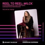 MILCK Instagram - Tickets on sale now. Link in bio. Performance and doc screening to be followed by a panel hosted by the one and only @lisabilyeu. #grammymuseum #livemusic #indiemusic #lamusicscene GRAMMY Museum
