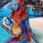 Ma'Ma Queen Instagram - 13 years ago, after seeing Avatar I walked out of the cinema wishing I was blue, had a tale and could run around in a bioluminescent forrest. Commissioned by @disney and @20thcenturynl I was able to make my wish a reality and transform into a Na’Vi. In collaboration with @candymakeupartist and @robster16 I brought my fantasy to life, creating these images inspired by the new Avatar movie. I have been waiting patiently how the love story of Jake and Neytiri will continue, expanding their family, showing us more of the wonderful planet Pandora. I’ve kept up with interviews, “behind the scenes” and “making offs” know all about improved technology for insane visuals, melodys and music to emphasize the magic of James Cameron’s dream coming true. The moment is finally here; Avatar: The Way of Water is out now! Music by James Horner; Becoming one of the people, becoming one with Neytiri. Credits: Creative - and Art direction by me Outfit design and execution by me Full Body Art by @candymakeupartist Photography and retouching by @robster16 Ginger wig by @vivaldified Black wig by me Editing video by @theritabook & @licka_lolly Ofcourse I’m the model represented by @thedragagency #ad #avatar #wayofwater #avatarwayofwater #drag #dragart #art #dragqueen #fashion Rotterdam, Netherlands