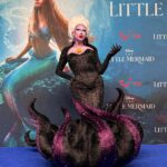 Ma'Ma Queen Instagram - My dear sweet child, that’s what I do, that’s what I live for! So proud of this custome couture Ursula I designed and created for @vanessavancartier for the premiere of The Little Mermaid from @disney @disneynl and @disneybe This was the most complicated design I have ever created. This garment consist out of many intricate pattern pieces and a lot of invisible elements to make the design come to life. The structure consists or multiple layers to make the fabric stay in its organic shape. I have created this dress with all the talent I possess, all the craftsmanship I have trained for over the past years and all the love I have for my dear friend @vanessavancartier @xochelseaboy you did an amazing job with the make up making the Ursula character come to life! We created magic together! 💜💜💜💜💜💜 To complete this amazing collaboration 💜💜💜Wig by @wigmayson 💜💜💜 💜💜💜Gloves by @dglamour 💜💜💜
