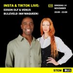 Ma'Ma Queen Instagram - Morgenavond gaan @edsonolf en @iammamaqueen live op Instagram en TikTok om al jullie brandende vragen te beantwoorden! Zien we jullie daar?