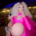 Ma'Ma Queen Instagram - What a night! Opening for @milkshakefestival with @xtraxceptit & @licka_lolly First time wearing my pregnant belly and I was feeling it! Thank you @pepperwering for the content! 💖